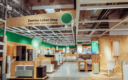 Rückgabemöglichkeit im Ikea Zweites Leben Shop