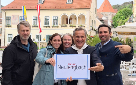Neulengbacher Delegation holt sich Inspiration bei Stadtmarketing-Profi Gert Zaunbauer