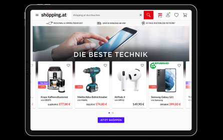 Shöpping.at: "Die Welt am heimischen Marktplatz"