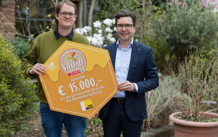 Bienenforschung an der Uni Graz erhält 15.000 Euro von Spar