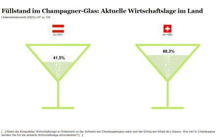 Champagner-Index 2025: Österreich zwischen Skepsis und Zuversicht