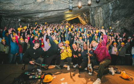 Aut of Orda spielte im Bergwerk