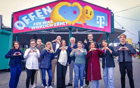 Magenta wirbt ikonisch im Prater