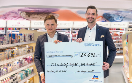 Erfolgreiche Nivea-Spendenaktion bei dm drogerie markt