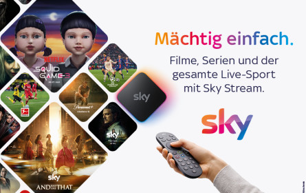Sky Stream startet in Österreich: Fernsehen wird jetzt „mächtig einfach“