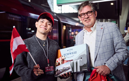 69. Song Contest: JJ ist in die Schweiz aufgebrochen