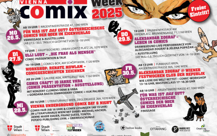 Demnächst: Vienna Comix Week 2025