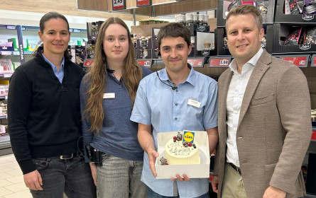 Lidl Österreich feiert 1000. Lehrling