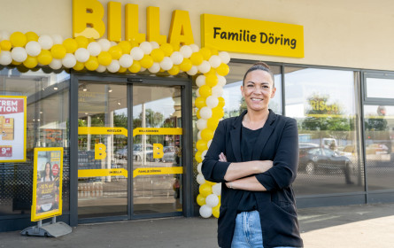 Billa in Maria Enzersdorf unter Leitung von Kauffrau Nicole Döring eröffnet