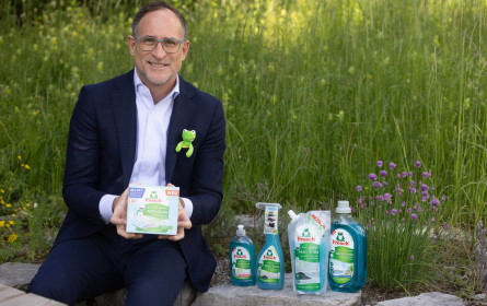 Frosch setzt auf Hausmittel Soda