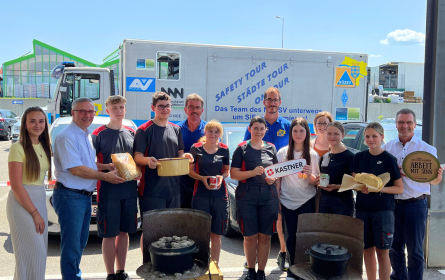 Kochen ohne Strom – Kastner Lehrlinge zeigen, wie’s geht