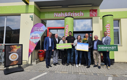 Wiedereröffnung des Nah&Frisch Marktes Nida in Markgrafneusiedl als Hybridmarkt