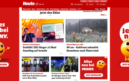 Premiere: Penny und Goldbach Austria mit „Skin Ad“ auf Heute.at