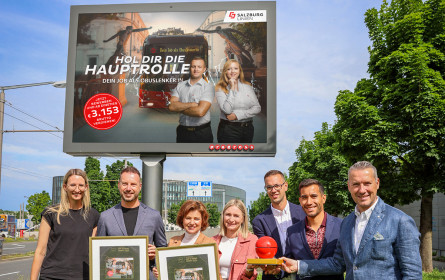 Die Progress Out of Home Jahrestrophies wurden in Salzburg vergeben