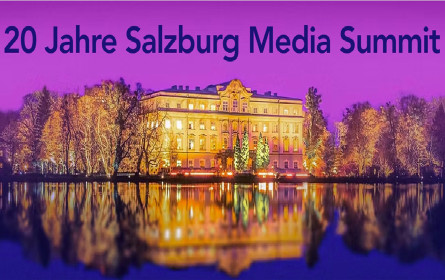 20. Salzburg Media Summit am 26. Juli: Wegweiser der Film- und Medienzukunft