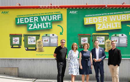 ARA startet neue Recycling-Kampagne im öffentlichen Raum
