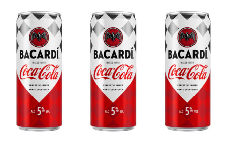 Zwei Legenden vereint: Bacardi & Coca-Cola ab sofort fertig gemixt in der Dose