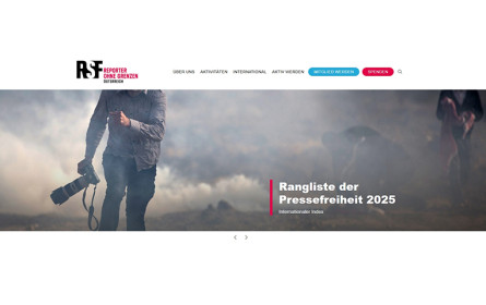 Reporter ohne Grenzen mahnt Reformen ein