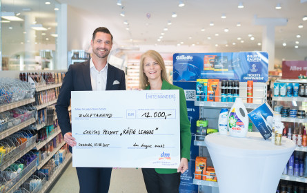 Erfolgreiche P&G-Spendenaktion bei dm drogerie markt