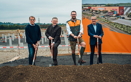 Spatenstich für dritten Hornbach-Markt in der Steiermark