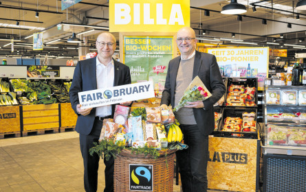Billa lädt zum „Fairbruary”