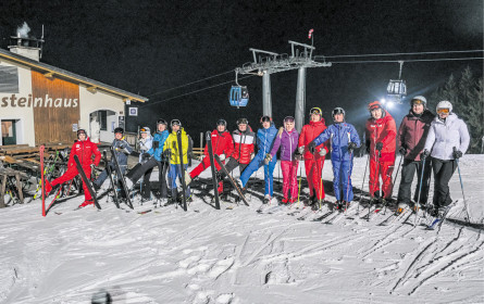 Business-Nachtskifahren