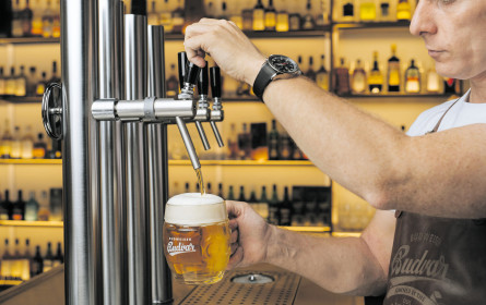 Die Schaumkrone muss richtig sitzen