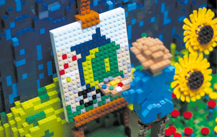 Van Gogh aus Legosteinen