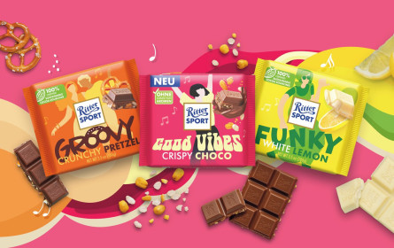 Wenn Geschmack den Ton angibt: Ritter Sport launcht neue „Tasty Vibes“-Sorte