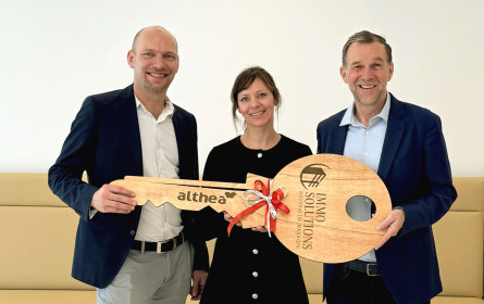 Schlüsselübergabe