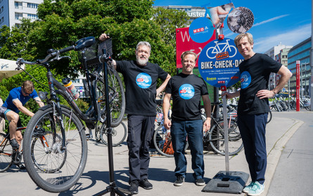 Erster weltweiter Bike Check Day in Wien
