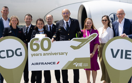 Air France feiert 60 Jahre Direktflug Wien–Paris