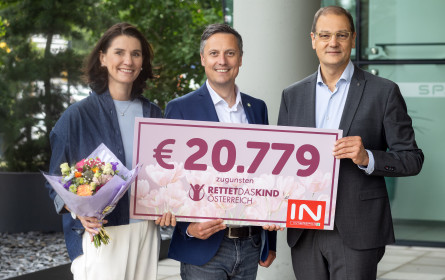 20.779 Euro für den guten Zweck: Interspar-Kunden unterstützen „Rettet das Kind“