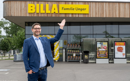 Patrick Unger übernimmt Billa Markt in Gols