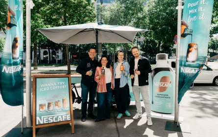 Divison4 gewinnt Nescafé Concentrates Launch in Österreich