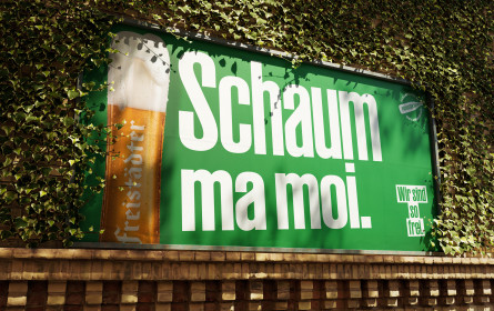 Gruppe am Park präsentiert Freistädter Bier-Kampagne