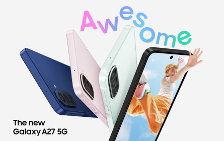 Samsung stellt Galaxy A27 5G mit verbessertem Display und KI-Funktionen vor