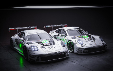 Porsche 911 GT3 R starten in Le Mans im historischen Design von 1951