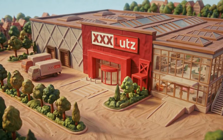 Familie Putz wird in neuer XXXLutz-Kampagne zu Möbeln