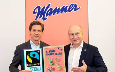 Manner feiert fünf Jahre Fairtrade-Kakao und zieht positive Bilanz