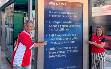 Außenwerber holen WM-Tore auf die Straße