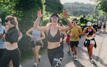 Antenne Kärnten: Silent Disco Run am Wörthersee gestartet