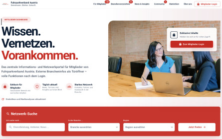 Fuhrparkverband Austria – digitales Fuhrpark-Cockpit mobiliti