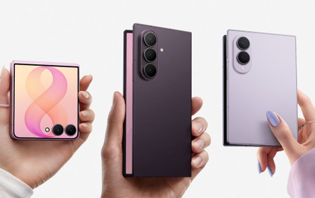 Samsung zeigt neue Galaxy-Z-Faltreihe