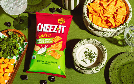 Cheez-It erweitert Österreich-Portfolio um neue Geschmacksrichtung Sour Cream & Onion