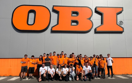Obi-Lehrlinge übernehmen Markt