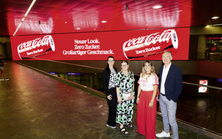 Coca-Cola setzt auf gesamtes neues DOOH-Portfolio der ÖBB-Werbung