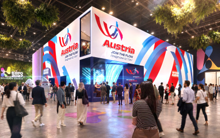 Chapter 4 kommuniziert für Österreichs EXPO-Auftritt