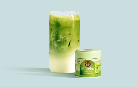 Teekanne: Matcha-Pulver für zuhause