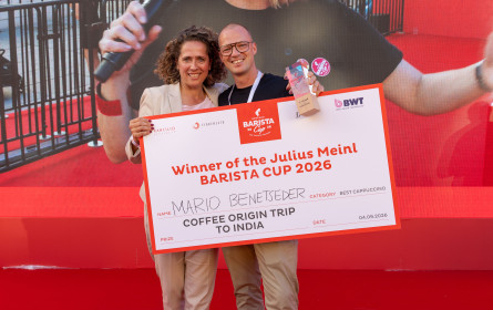 Barista Cup 2026: Julius Meinl kürte Overall Champion und Disziplin-Sieger